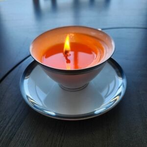 Heritage Teacup Candles -- many colors and scents